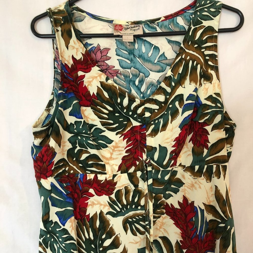 The Hawaiian Original "Brand" Rayon Tank Top